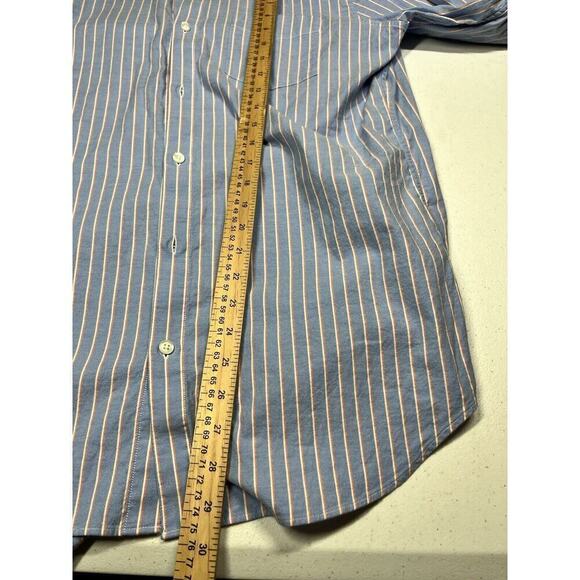 Bonobos Mens Button Down Cotton Casual Dress Shirt Size L Long - Picture 4 of 6